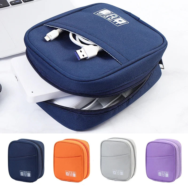 Travel Cable Organizer - ใหม่ Travel Data Cable Organizer กระเป๋ากันน้ํา