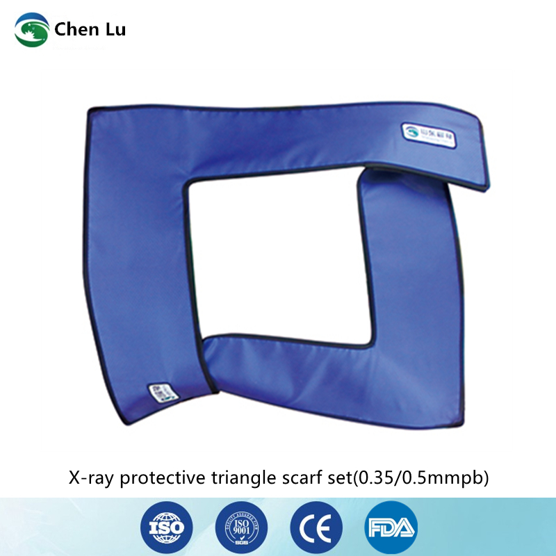 X Tech Accessories - ป้องกันรังสีผ้าพันคอ 0.35/0.5 มม.Pb Thyroid Collar สําหรับ