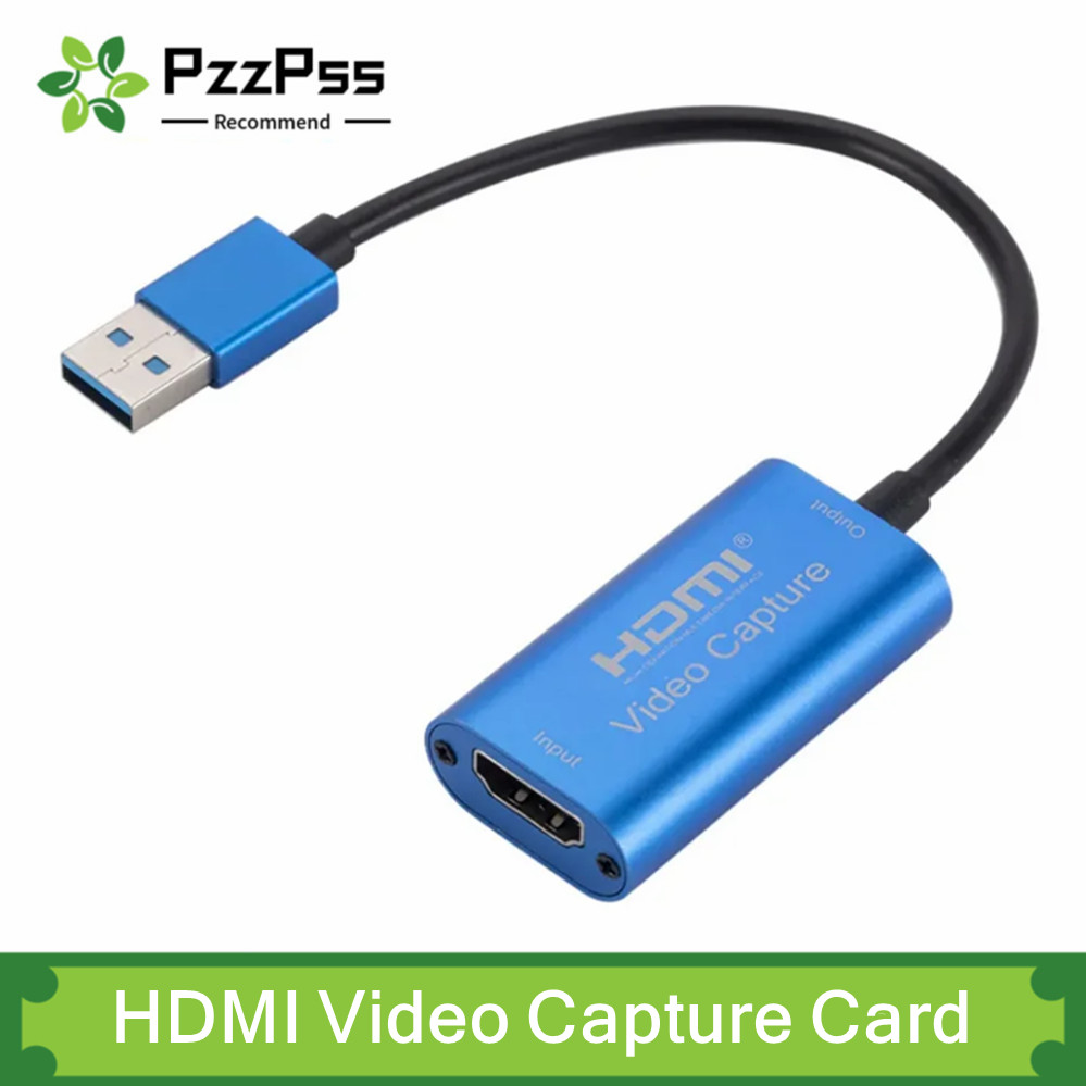 Usb C To Hdmi - การ์ดจับภาพวิดีโอ3.0แบบ USB HD 1080P HDMI-เข้ากันได้กับเครื่องบันทึกภาพแบบไมโคร USB