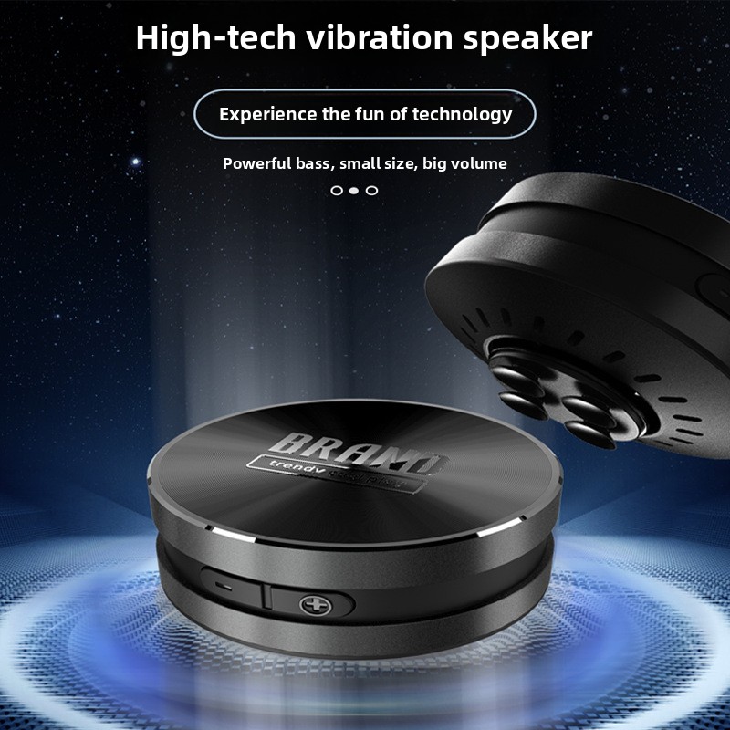 Tech Accessories Kit - ลำโพงบลูทูธแบบนำเสียงผ่านกระดูก TM001 โครงโลหะพร้อมถ้วยดูดแบล็คเทค