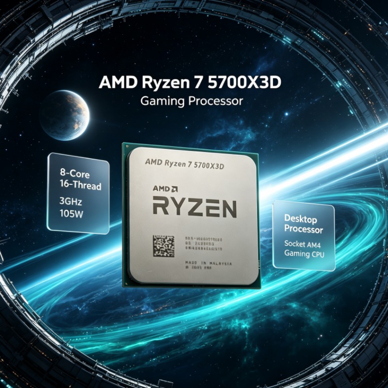Amd Cpu Ryzen 7 - Ryzen 7 5700X3D AMD ซีพียูสำหรับเดสก์ท็อป 8
