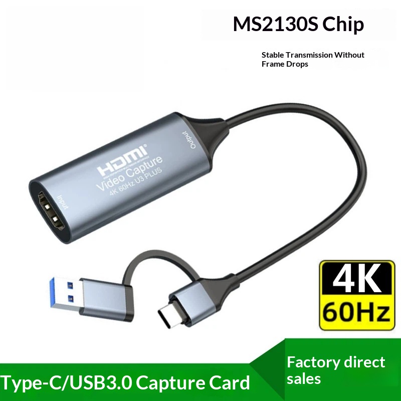 การ์ดจับภาพวิดีโอ USB3.0 4K 60 - Usb C To Hdmi บทวิจารณ์และราคา