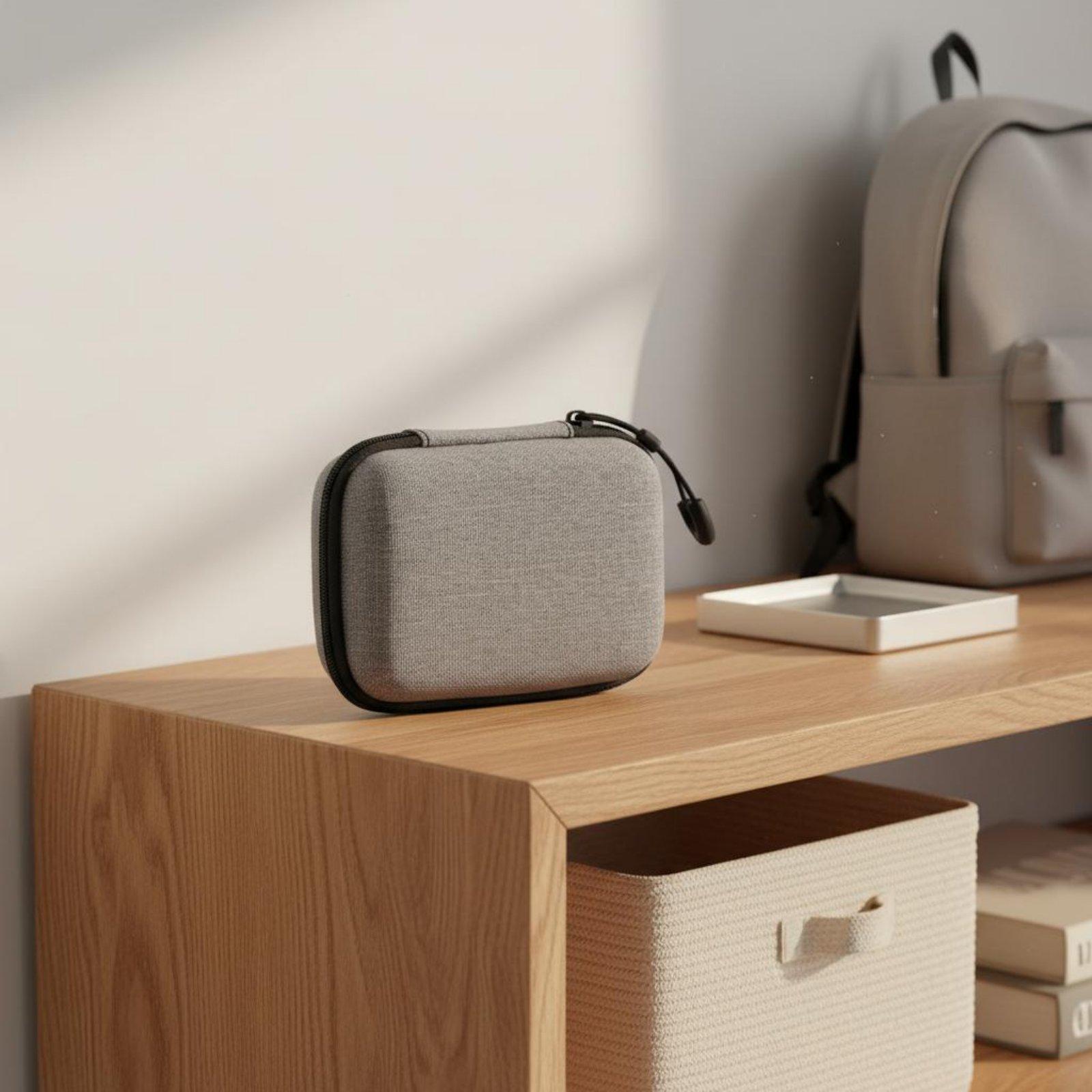 กล่องเก็บสายเคเบิล อุปกรณ์จัดเ - Travel Cable Organizer บทวิจารณ์และราคา