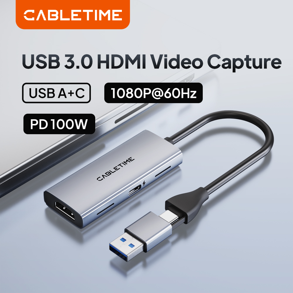 CABLETIME USB 3.0 HDMI Video C - Usb C To Hdmi บทวิจารณ์และราคา