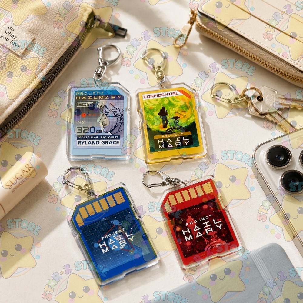 พวงกุญแจการ์ดหน่วยความจำ Proje - Tech Girl Accessories บทวิจารณ์และราคา