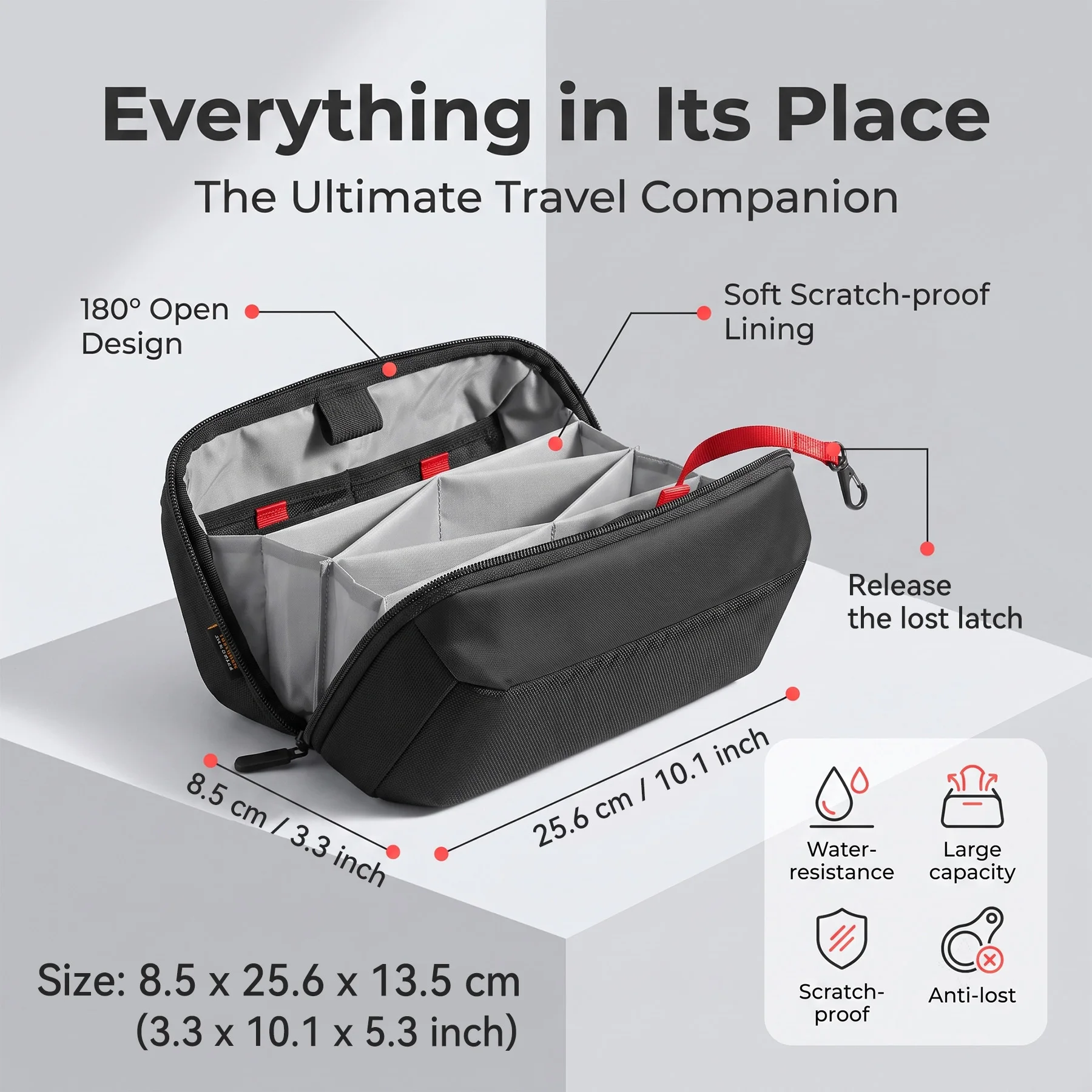 กระเป๋าจัดระเบียบอุปกรณ์เทคโนโ - Tech Accessories Storage บทวิจารณ์และราคา
