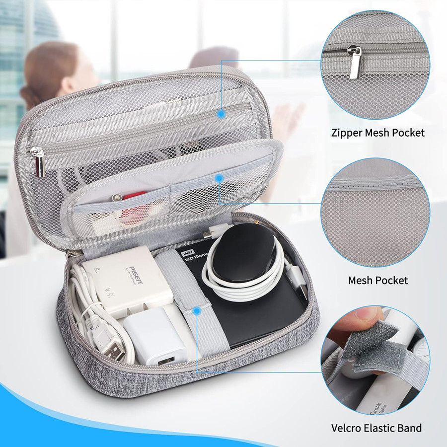 ขายส่งกระเป๋าเก็บสายเคเบิลอิเล - Tech Accessories Kit บทวิจารณ์และราคา