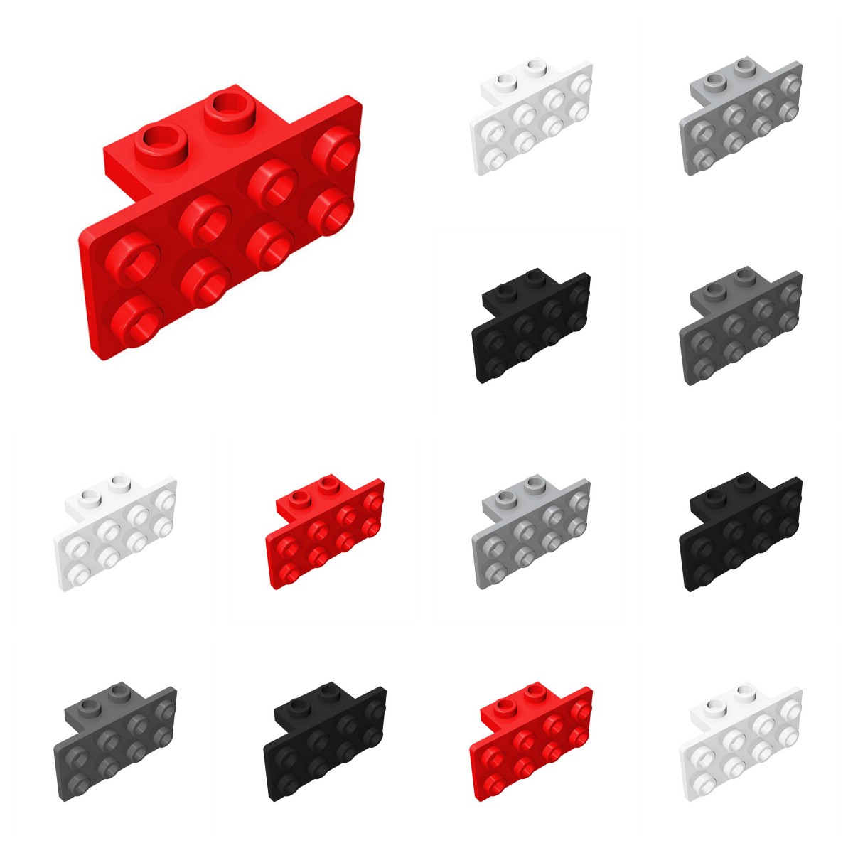 50pcs 93274 21731 วงเล็บ 1x2-2 - X Tech Accessories บทวิจารณ์และราคา