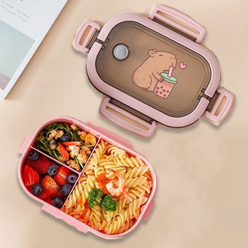 กล่องข้าวกลางวันลายคาปิบาร่า ล - Tech Home Accessories บทวิจารณ์และราคา