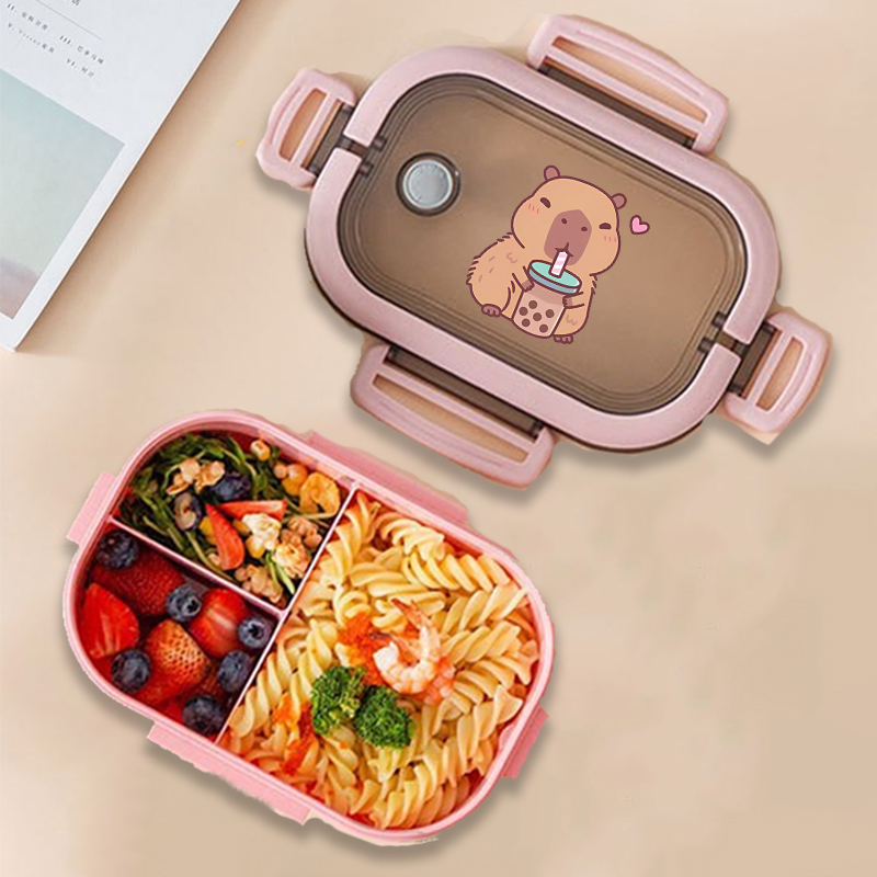 กล่องข้าวกลางวันลายคาปิบาร่า ล - Tech Home Accessories บทวิจารณ์และราคา