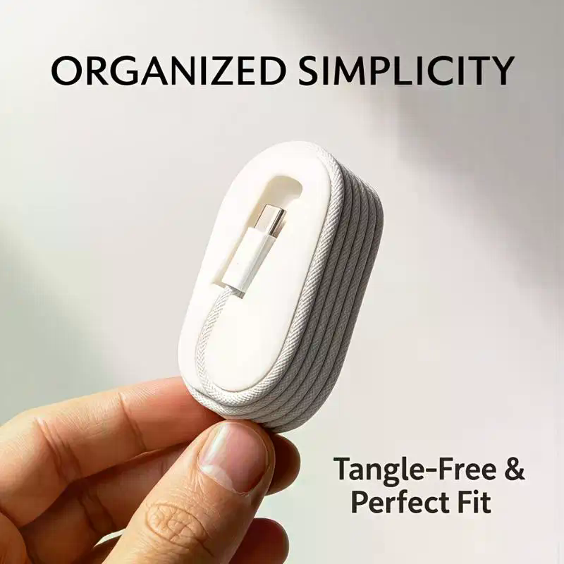 ที่เก็บสายเคเบิลแบบพกพา: ที่จั - Travel Cable Organizer บทวิจารณ์และราคา