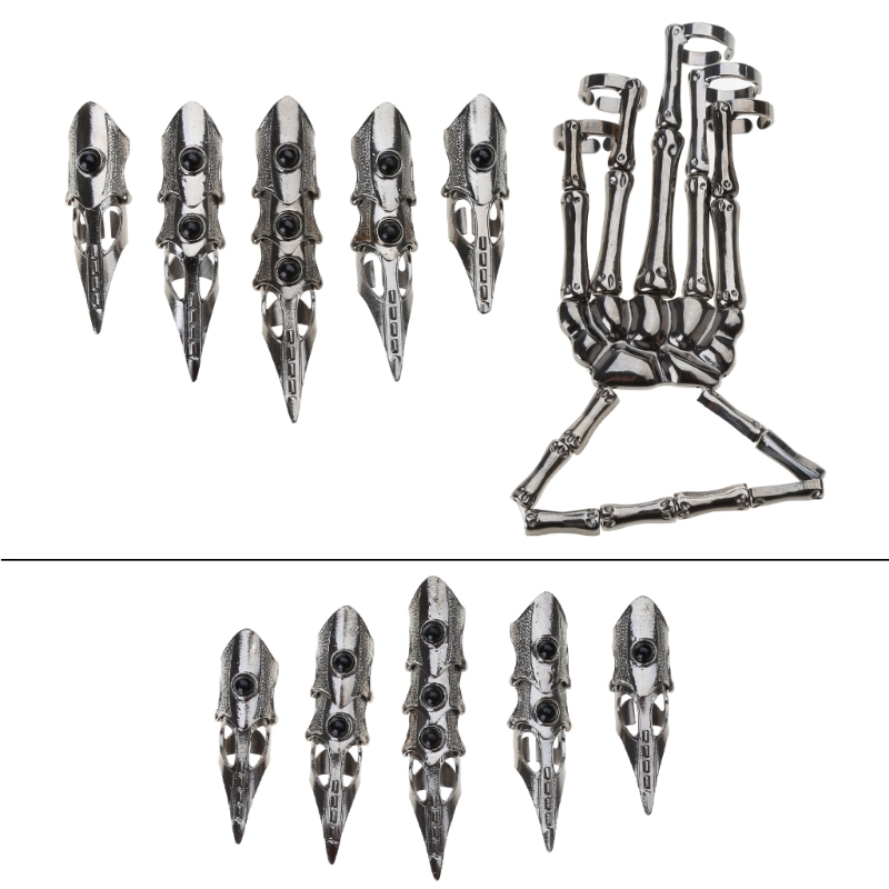 โลหะสีดำ Finger Claw ที่ไม่ซ้ำ - Trending Tech Accessories บทวิจารณ์และราคา