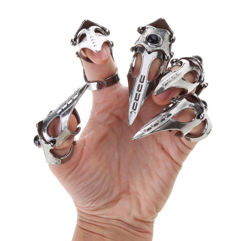 โลหะสีดำ Finger Claw ที่ไม่ซ้ำ - Trending Tech Accessories บทวิจารณ์และราคา