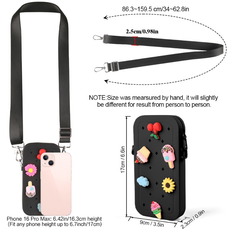 กระเป๋าสะพายข้างซิลิโคนแบบพกพา - Tech Accessories Travel Bag บทวิจารณ์และราคา