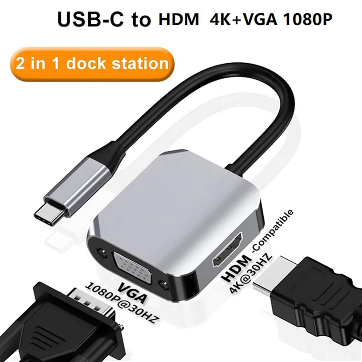 *A14E แท่นเชื่อมต่อ USB C, อะแ - Usb C To Hdmi บทวิจารณ์และราคา