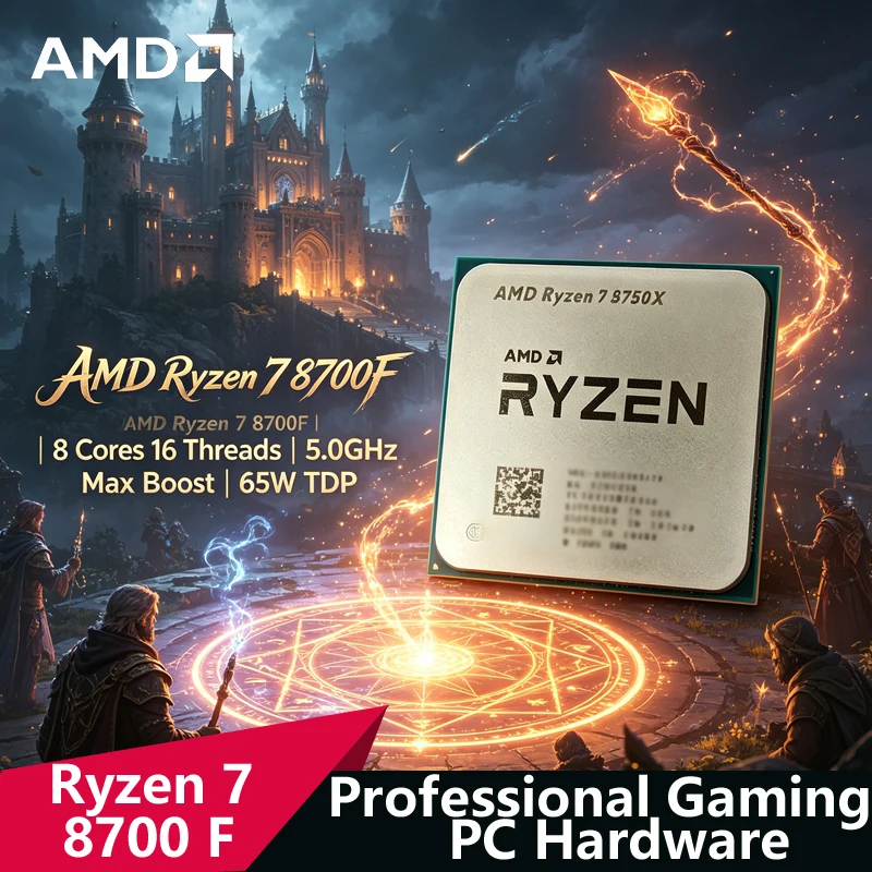 AMD Ryzen 7 8700F 4nm AM5 CPU  - Amd Cpu Ryzen 7 บทวิจารณ์และราคา