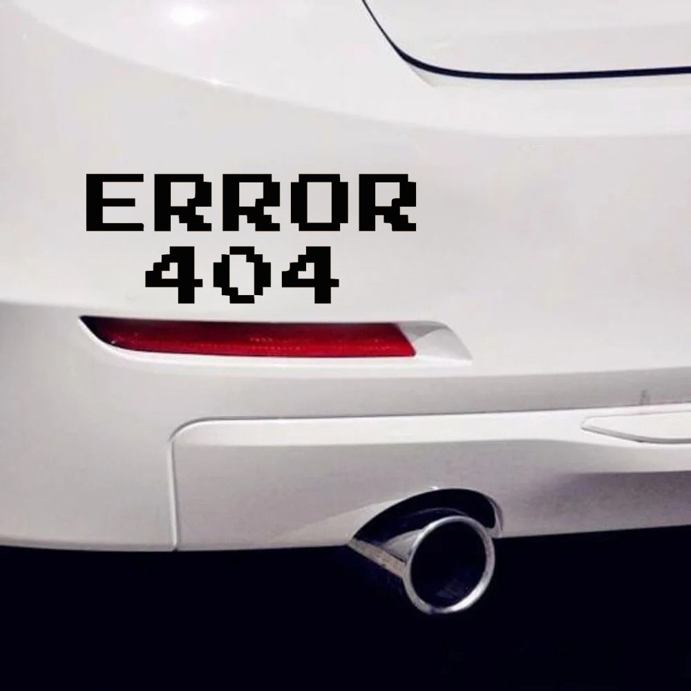 สติกเกอร์ติดรถยนต์ลาย Error 40 - Trending Tech Accessories บทวิจารณ์และราคา