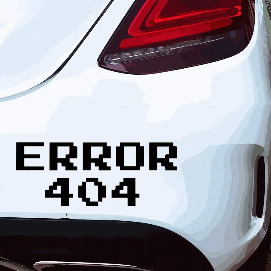 สติกเกอร์ติดรถยนต์ลาย Error 40 - Trending Tech Accessories บทวิจารณ์และราคา