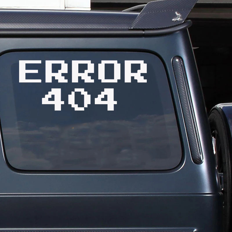 สติกเกอร์ติดรถยนต์ลาย Error 40 - Trending Tech Accessories บทวิจารณ์และราคา