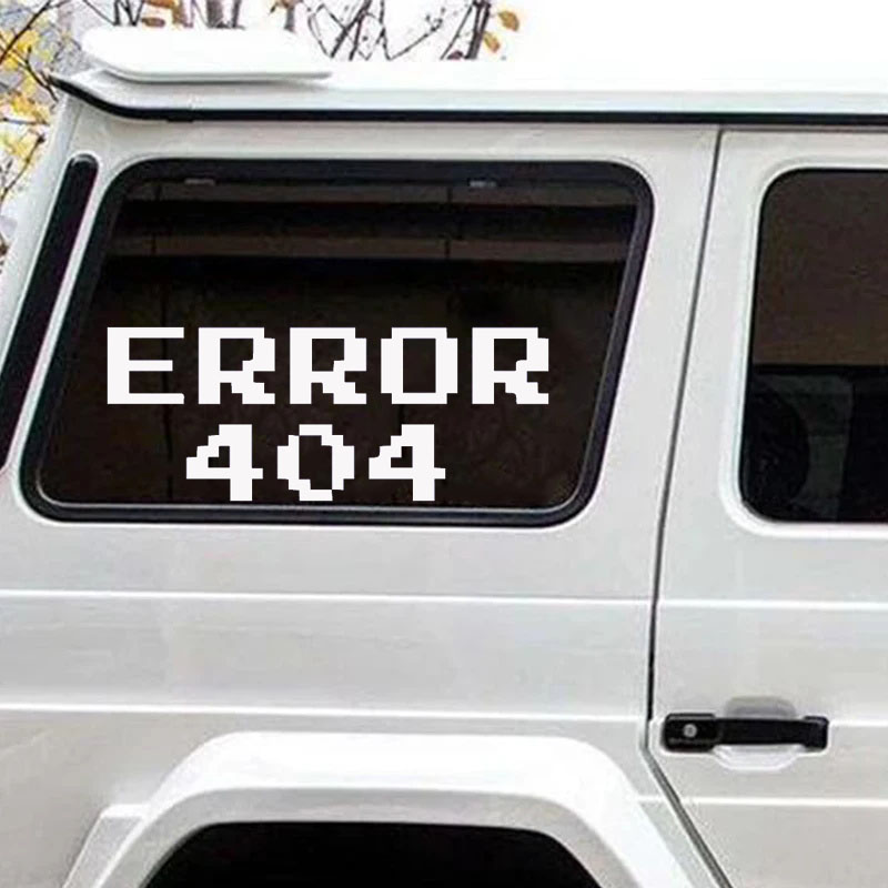 สติกเกอร์ติดรถยนต์ลาย Error 40 - Trending Tech Accessories บทวิจารณ์และราคา