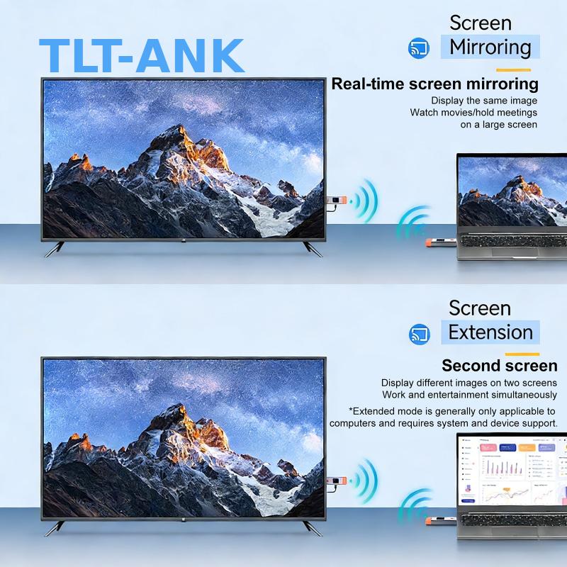 1080P 50M ตัวขยายสัญญาณไร้สาย  - Usb C To Hdmi บทวิจารณ์และราคา