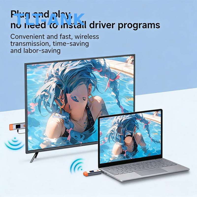1080P 50M ตัวขยายสัญญาณไร้สาย  - Usb C To Hdmi บทวิจารณ์และราคา