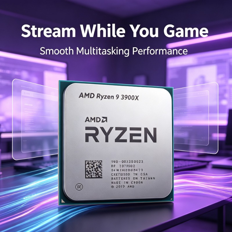 AMD Ryzen 9 3900X AM4 ซีพียูอั - Amd Cpu Ryzen 9 บทวิจารณ์และราคา