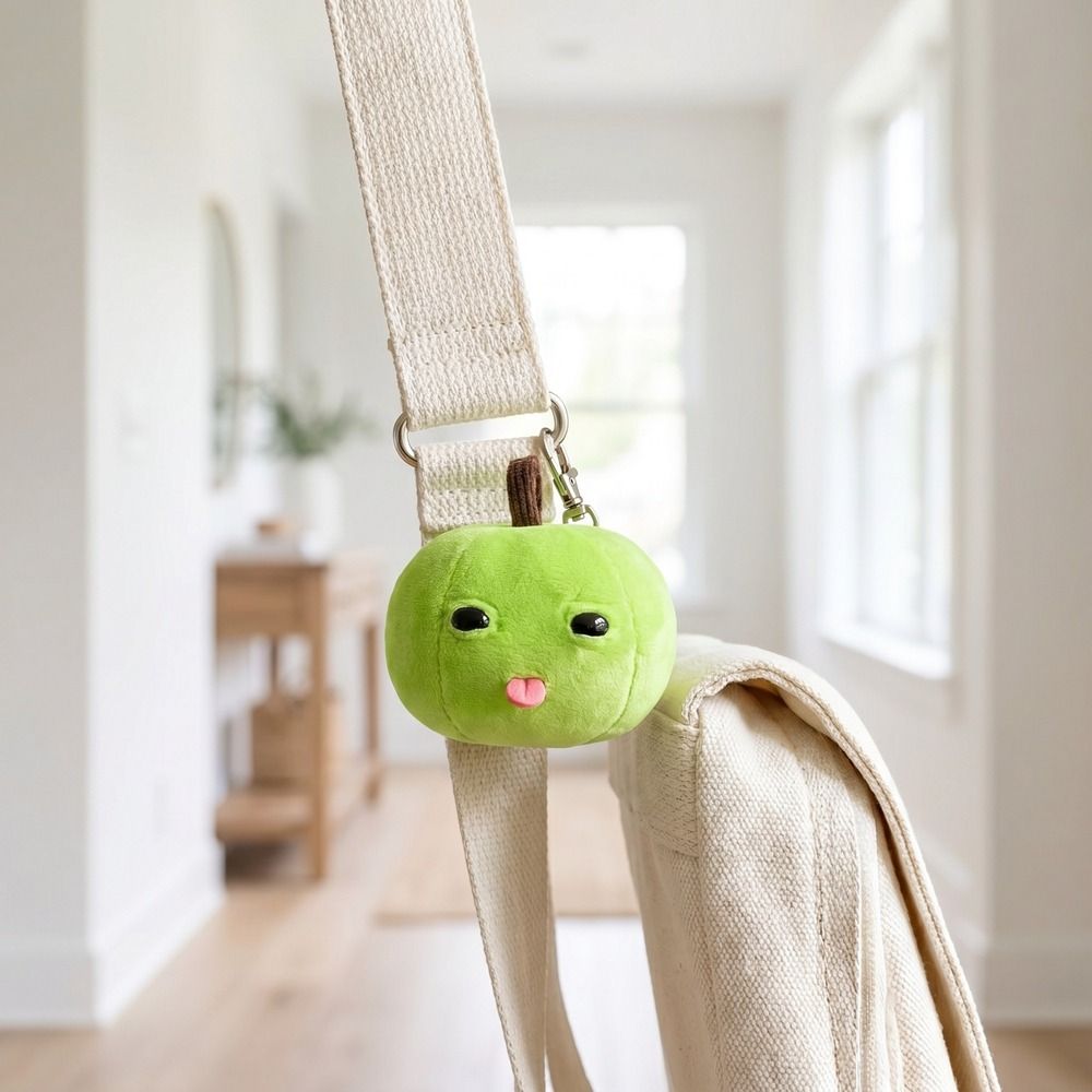 พวงกุญแจตุ๊กตาผลไม้สีเขียวแดง  - Tech Girl Accessories บทวิจารณ์และราคา