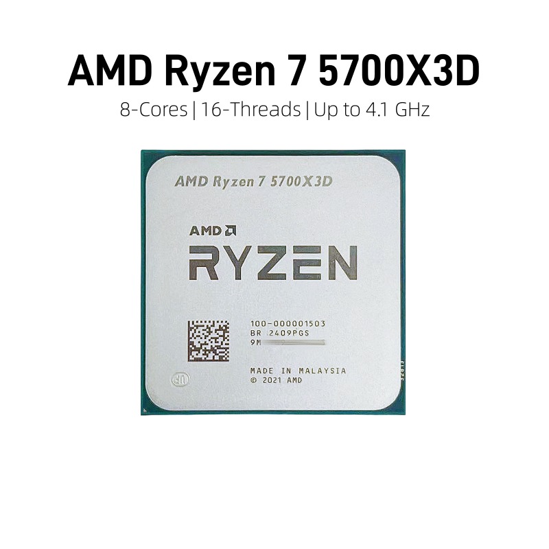 โปรเซสเซอร์อัพเกรดแพลตฟอร์ม AM - Amd Cpu Ryzen 7 บทวิจารณ์และราคา